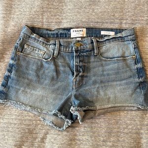 Frame denim cutoffs